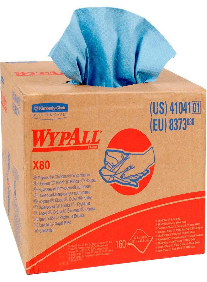WypAll X80 Towels, 12-1/2"w x 16-13/16"d - Image 1